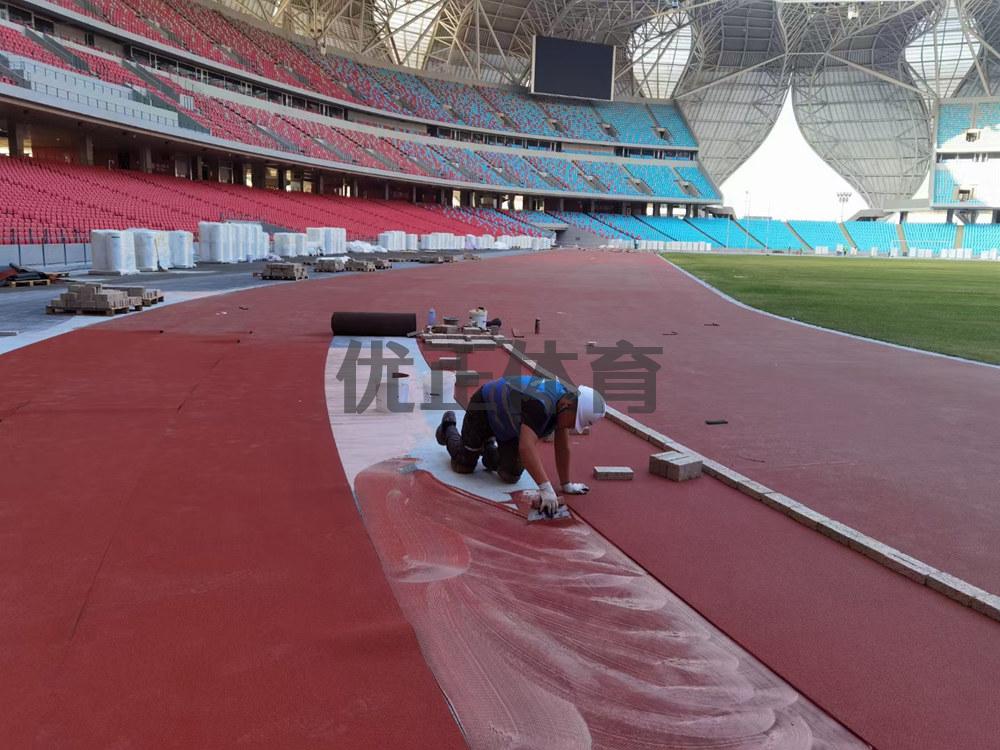 漳州预制型橡胶跑道每平方米的价格